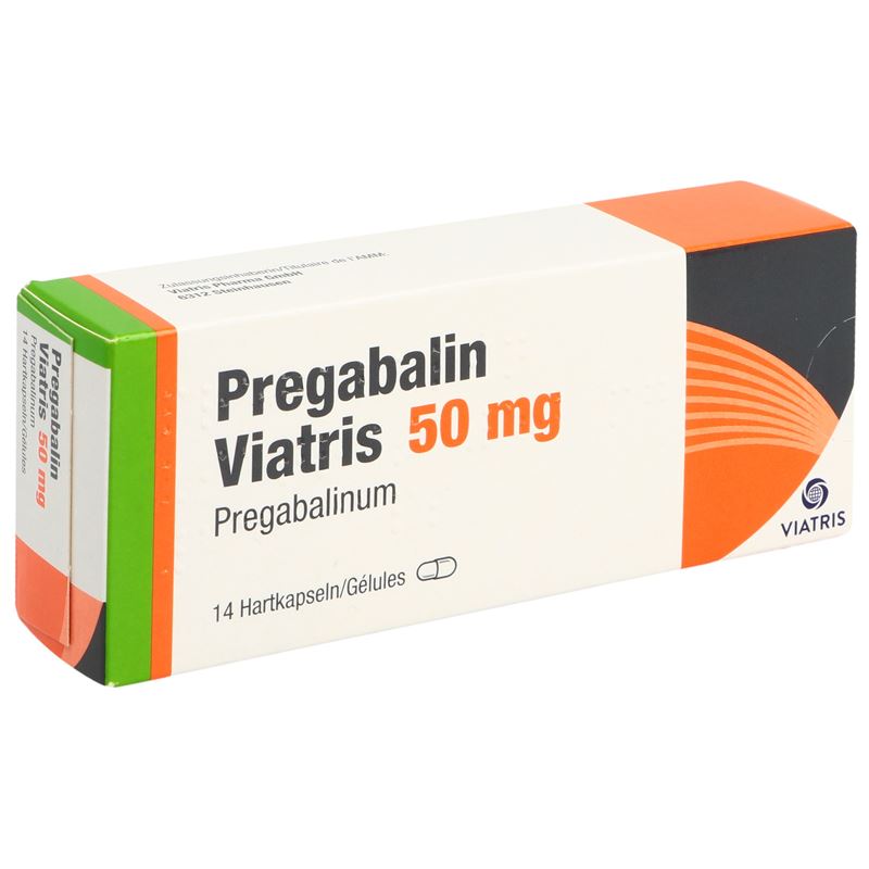 PREGABALIN Viatris Kaps 50 mg 14 Stk