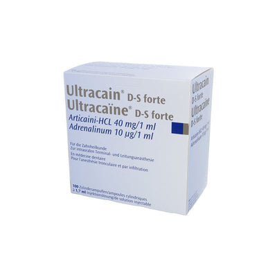 ULTRACAIN D-S FORTE Inj Lös 100 Amp 1.7 ml