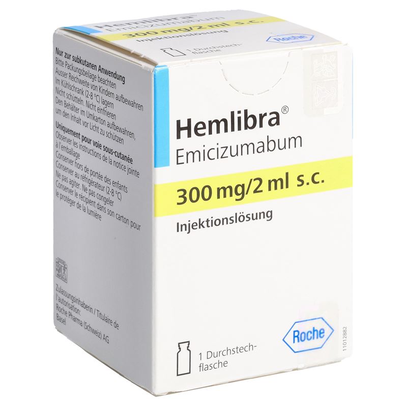HEMLIBRA Inj Lös 300 mg/2ml s.c. Durchstf