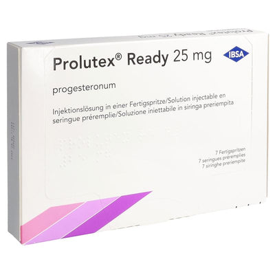 PROLUTEX Ready Inj Lös 25 mg/1.112ml Fertspr 7 Stk