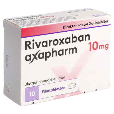 RIVAROXABAN axapharm Filmtabl 10 mg 10 Stk