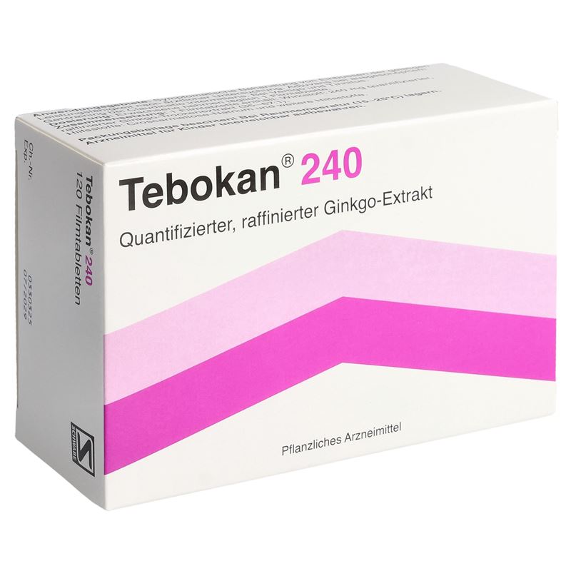 TEBOKAN Filmtabl 240 mg 120 Stk