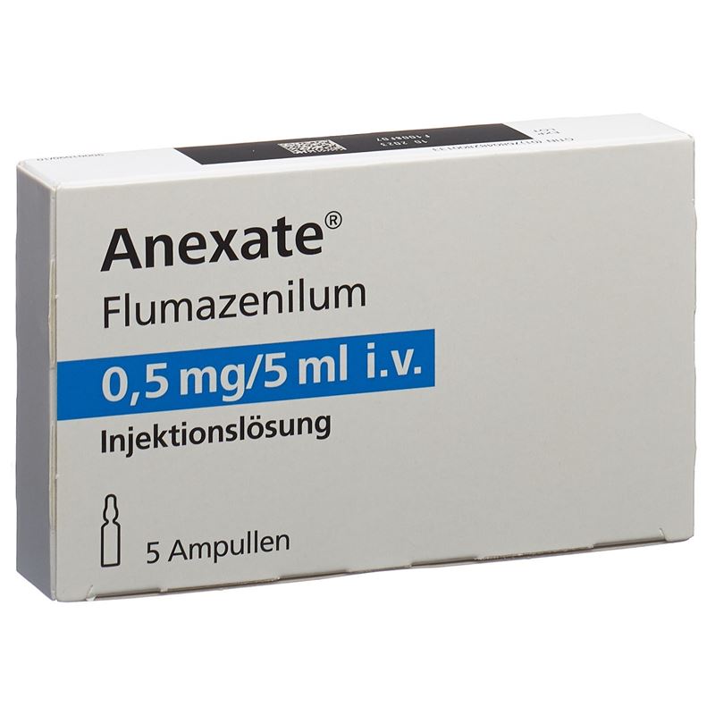 ANEXATE Inj Lös 0.5 mg/5ml 5 Amp 5 ml