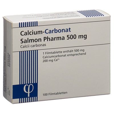CALCIUM CARBONAT Salmon Pharma 500 mg 100 Stk