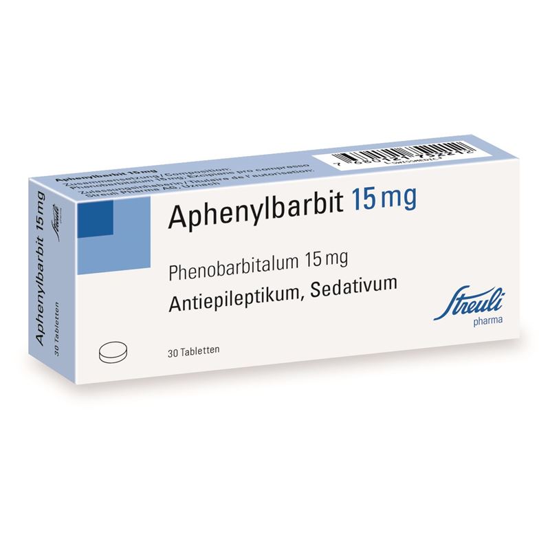 APHENYLBARBIT Streuli Tabl 15 mg 30 Stk