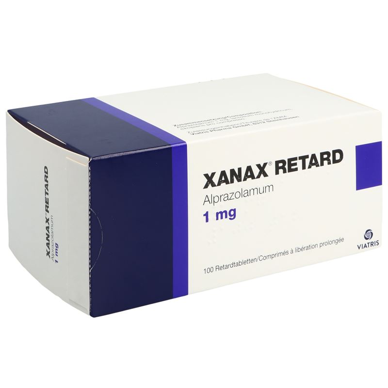 XANAX retard Ret Tabl 1 mg 100 Stk