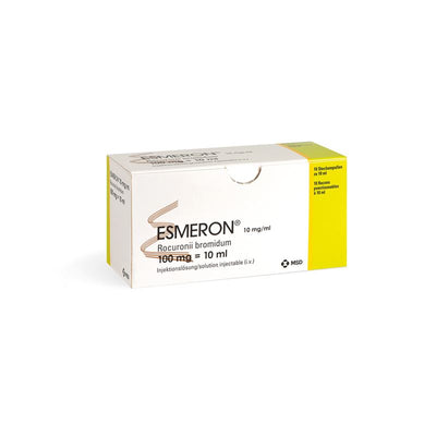 ESMERON Inj Lös 100 mg/10ml 10 Durchstf 10 ml