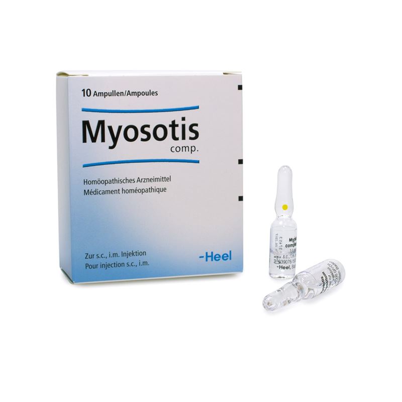 MYOSOTIS COMP Heel Inj Lös 10 Amp 1.1 ml