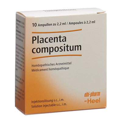 PLACENTA COMP Heel Inj Lös 10 Amp 2.2 ml