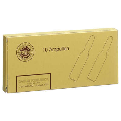 SANUM Mycobacterium phlei Inj Lös D 6 10 Amp 1 ml