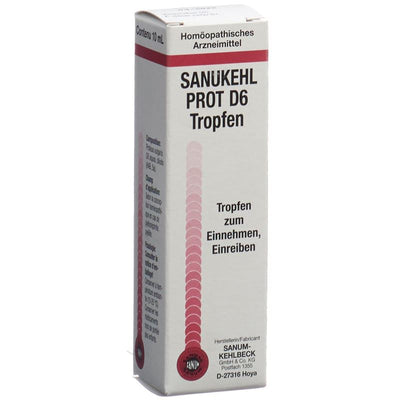SANUKEHL Prot Tropfen D 6 z Einneh u Einreib 10 ml