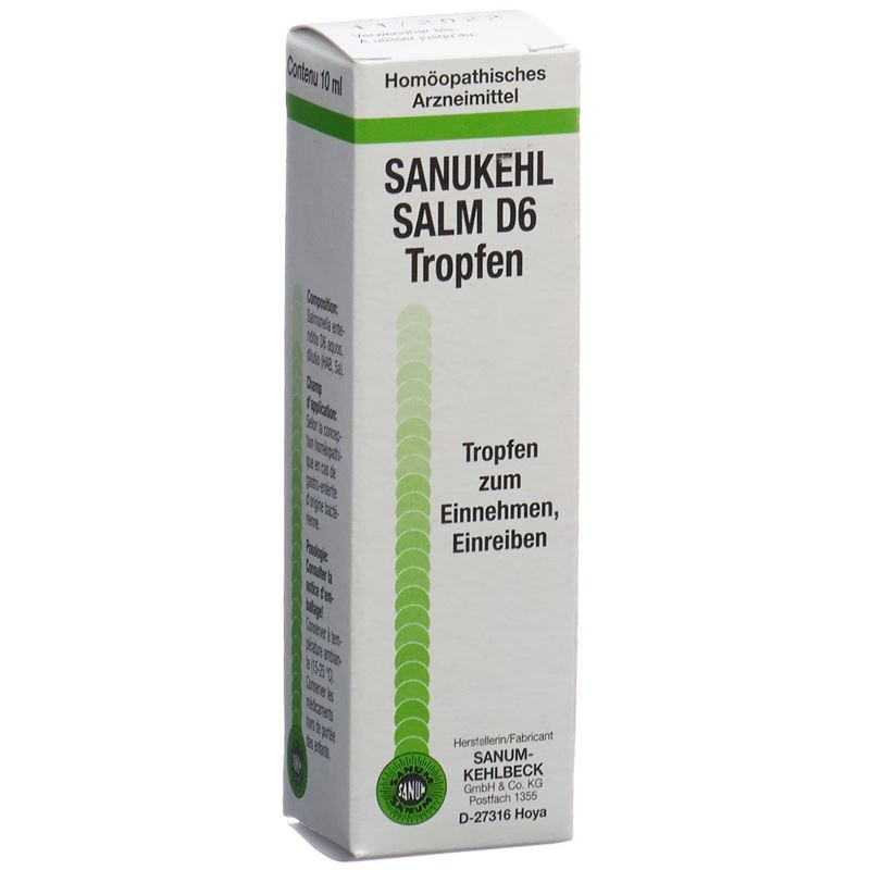SANUKEHL Salm Tropfen D 6 Fl 10 ml