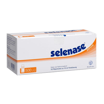 SELENASE peroral Lös 500 mcg/10ml 10 Fl 10 ml