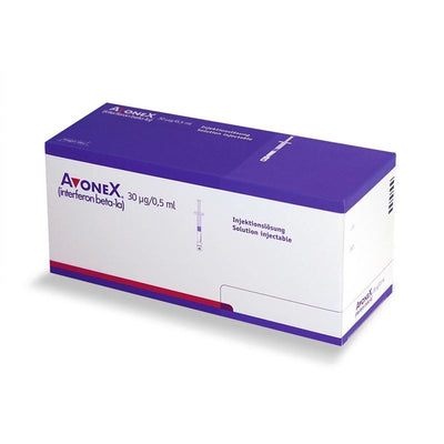 AVONEX Inj Lös 4 Fertspr 0.5 ml