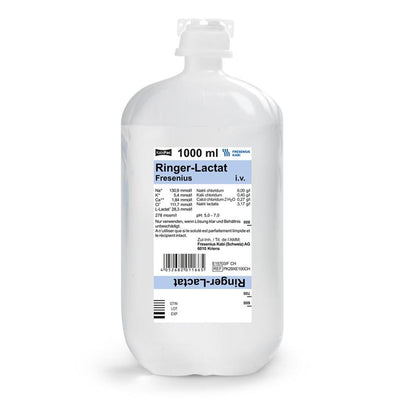 RINGER-LACTAT Fresenius 1000ml KabiPac 10 Stk