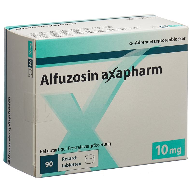 ALFUZOSIN axapharm Ret Tabl 10 mg 90 Stk