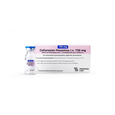 CEFUROXIM Fresenius i.v. 750 mg Durchstf 10 Stk
