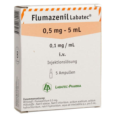 FLUMAZENIL Labatec 0.5 mg/5ml 5 Amp 5 ml