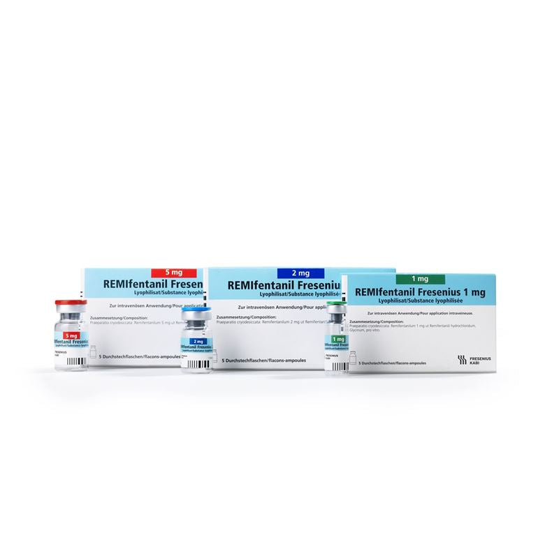 REMIFENTANIL Fresenius 2 mg Durchstf 5 Stk