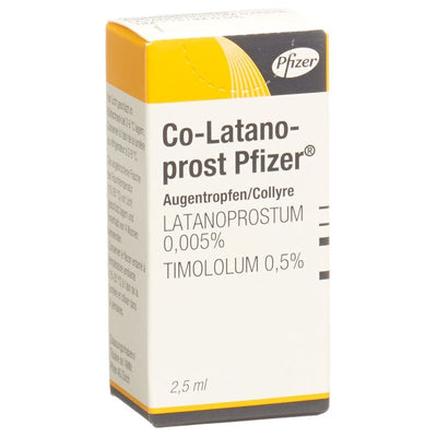 CO-LATANOPROST Pfizer Gtt Opht Fl 2.5 ml