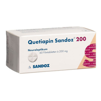 QUETIAPIN Sandoz Filmtabl 200 mg 60 Stk