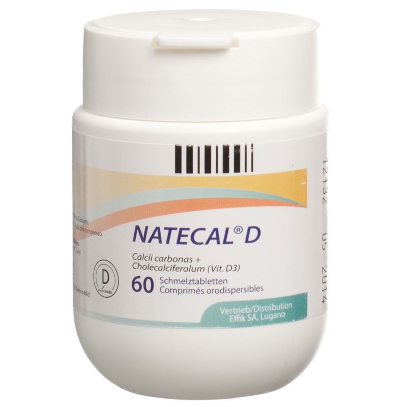 NATECAL D Schmelztabl 120 Stk - CONTENTFRONT