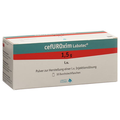 CEFUROXIM Labatec 1.5 g i.v. Durchstf 10 Stk