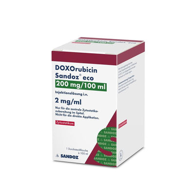 DOXORUBICIN Sandoz eco 200 mg/100ml 100 ml