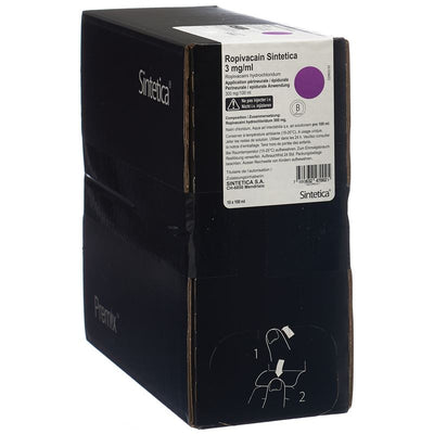 ROPIVACAIN Sintetica 3 mg/ml 100ml Btl 10 Stk