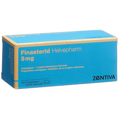 FINASTERID Helvepharm Filmtabl 5 mg 100 Stk