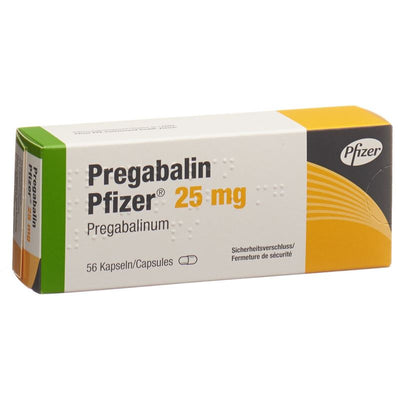 PREGABALIN Pfizer Kaps 25 mg 56 Stk