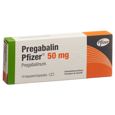 PREGABALIN Pfizer Kaps 50 mg 14 Stk