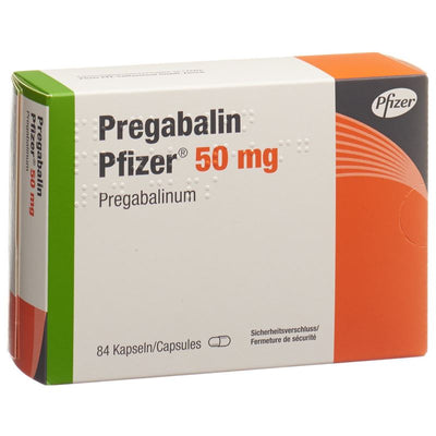 PREGABALIN Pfizer Kaps 50 mg 84 Stk