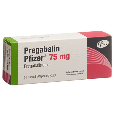 PREGABALIN Pfizer Kaps 75 mg 56 Stk