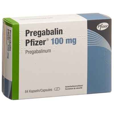 PREGABALIN Pfizer Kaps 100 mg 84 Stk