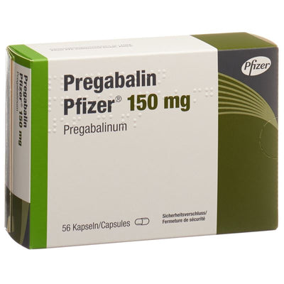 PREGABALIN Pfizer Kaps 150 mg 56 Stk