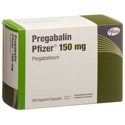 PREGABALIN Pfizer Kaps 150 mg 168 Stk