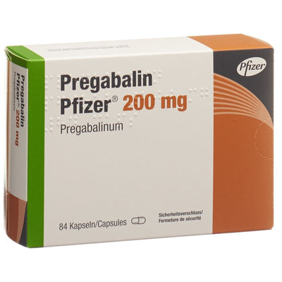 PREGABALIN Pfizer Kaps 200 mg 84 Stk