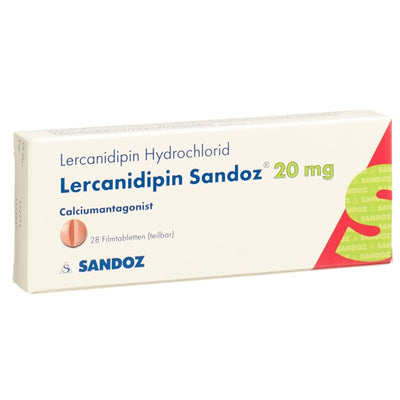 LERCANIDIPIN Sandoz Filmtabl 20 mg 28 Stk