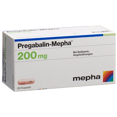PREGABALIN Mepha Kaps 200 mg 84 Stk