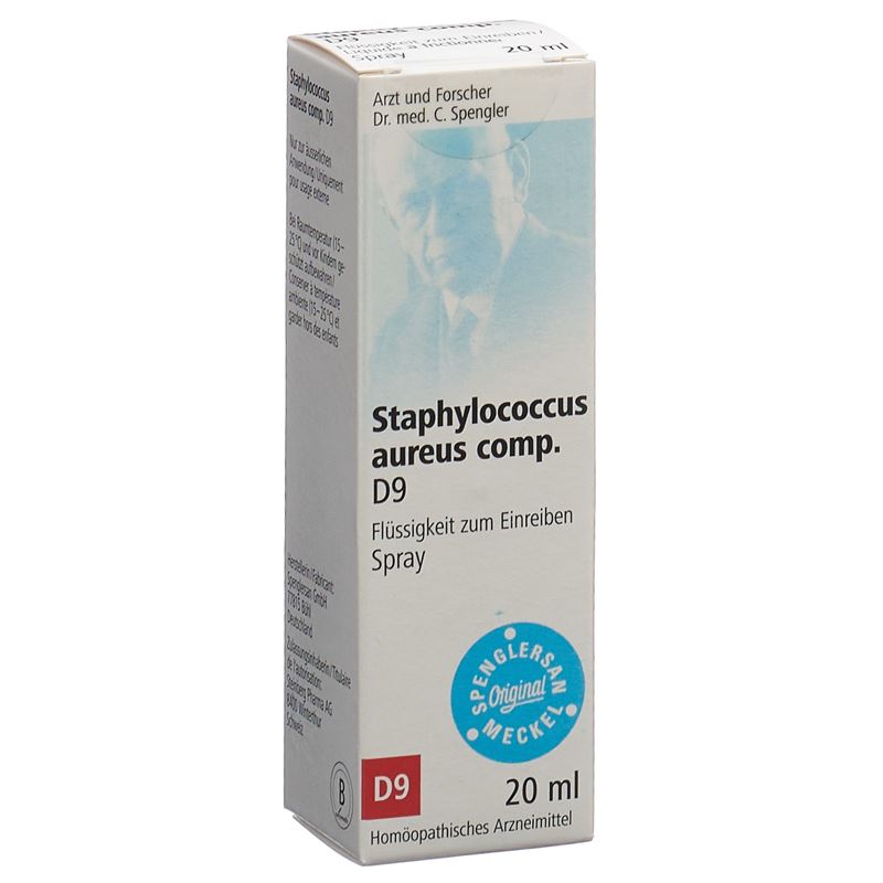 SPENGLERSAN Staphylococ aure comp D 9 Spray 20 ml
