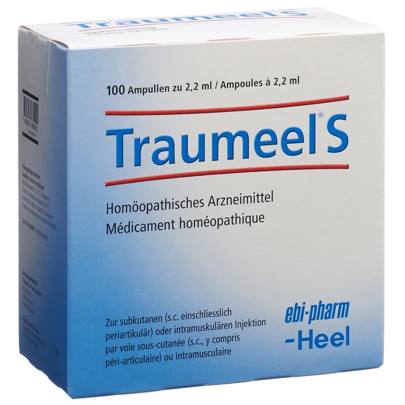 TRAUMEEL S Inj Lös 100 Amp 2.2 ml