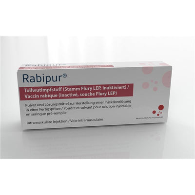 RABIPUR Tollwut Impfstoff c Solv Fertspr 1 ml