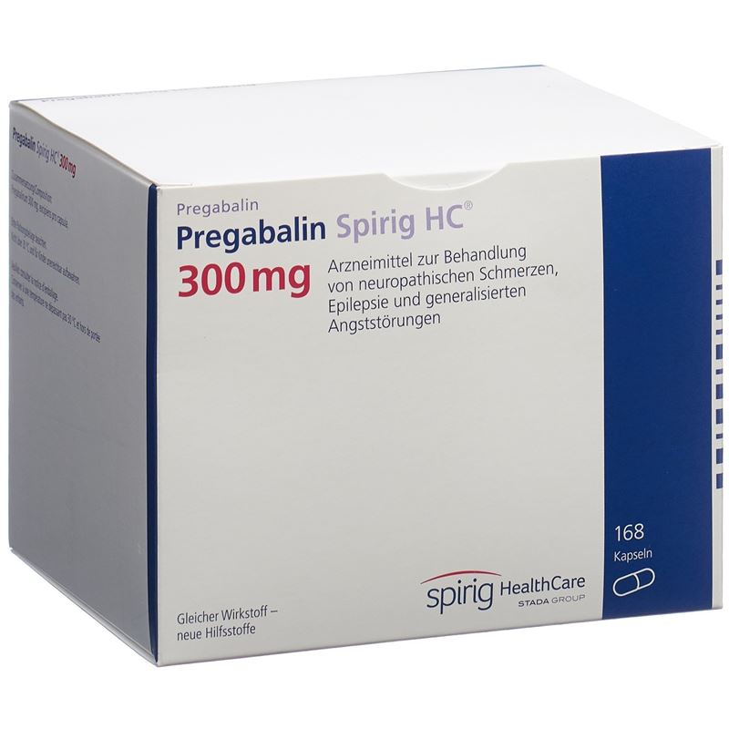 PREGABALIN Spirig HC Kaps 300 mg 168 Stk