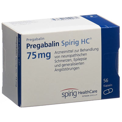 PREGABALIN Spirig HC Kaps 75 mg 56 Stk
