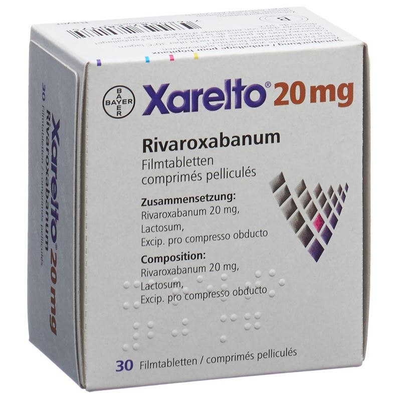 XARELTO Filmtabl 20 mg 30 Einz Blister