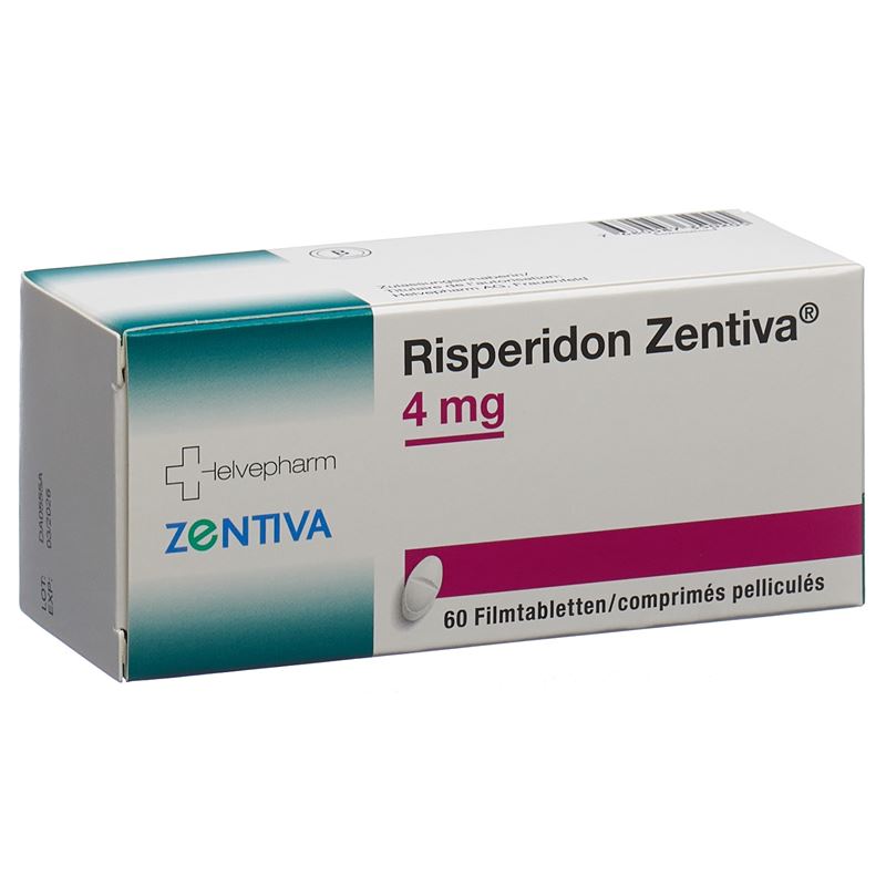 RISPERIDON Zentiva Filmtabl 4 mg 60 Stk