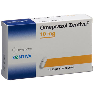 OMEPRAZOL Zentiva Kaps 10 mg 14 Stk
