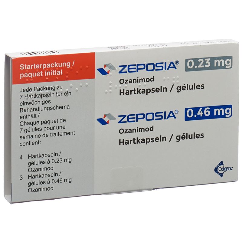 ZEPOSIA Starterpack Kaps 4x0.23mg 3x0.46mg 7 Stk