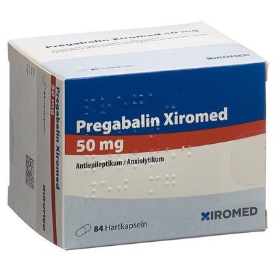 PREGABALIN Xiromed Kaps 50 mg 84 Stk
